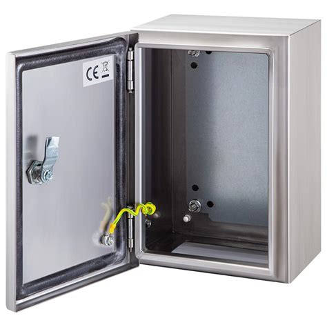 electrical enclosure with hinged inner panel|weatherproof box with hinged lid.